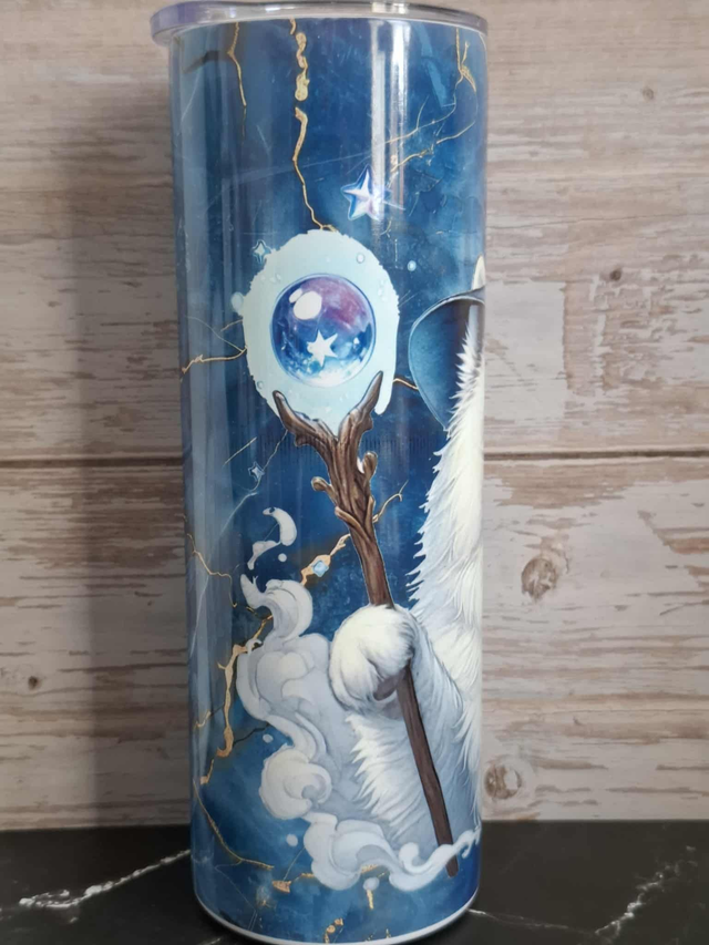 Gourde canette samoyède magicien