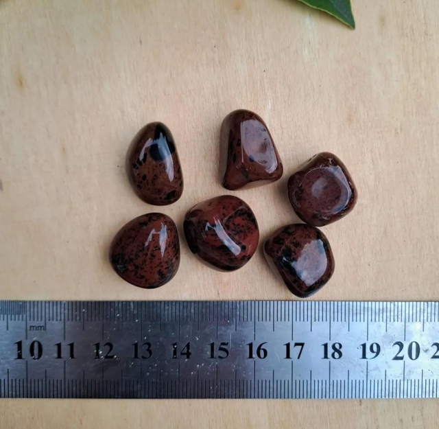 MAHOGANY OBSIDIAN TUMBLESTONE