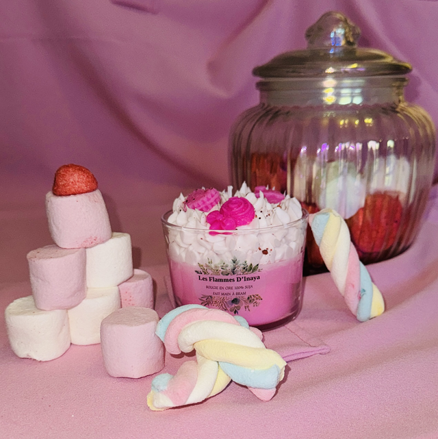 .	Pomme d’Amour – La bougie sucrée et envoûtante