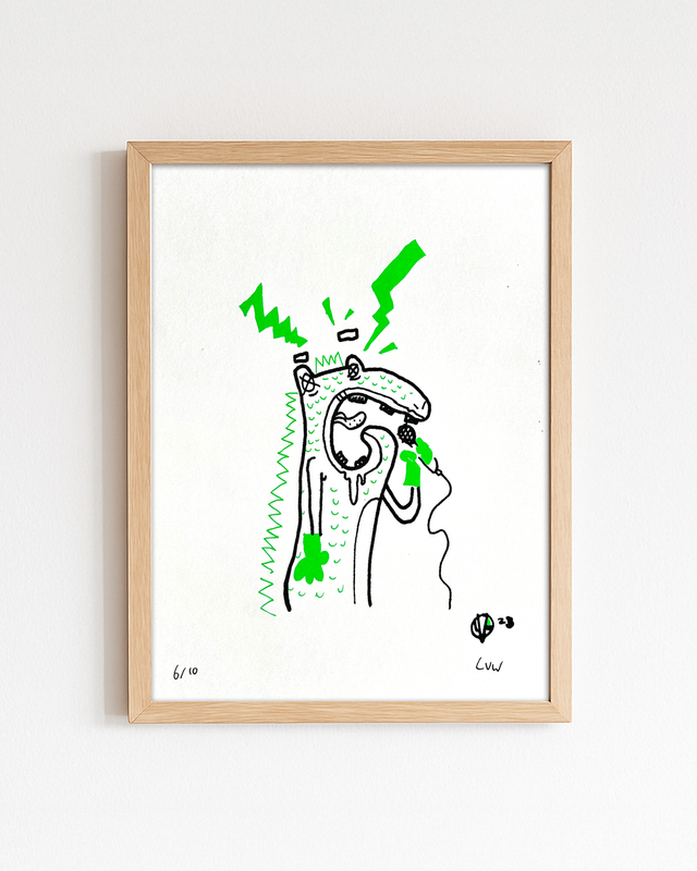 Rockodile | Zeefdruk