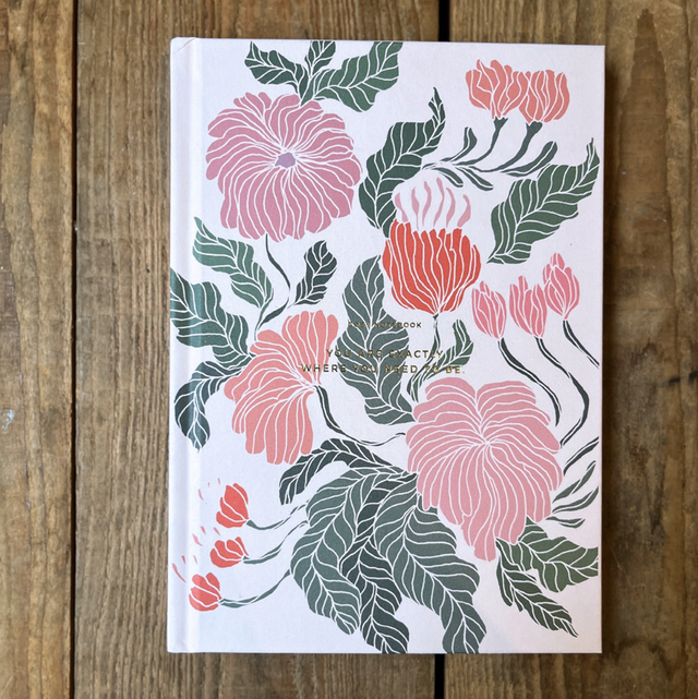 Notizbuch ‚YOU ARE EXACTLY WHERE YOU NEED TO BE‘