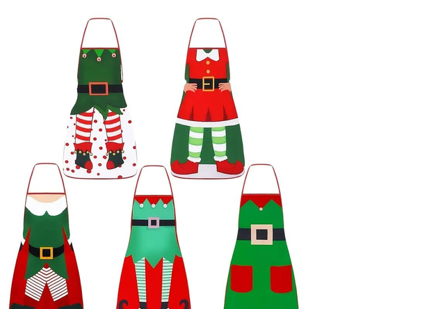 Tablier de Noël adulte polyester