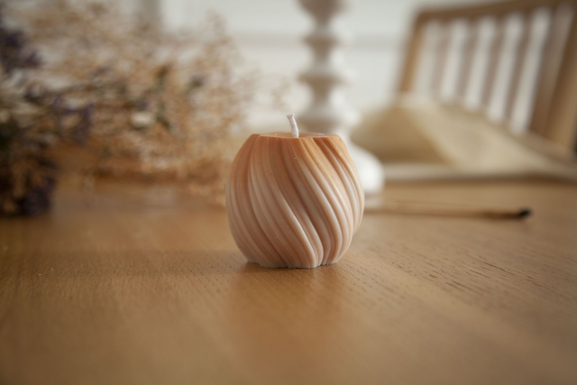 Bougie parfumée design | décoration d'intérieur | bougie parfumée naturelle