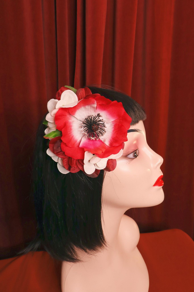 Hair flowers • M • Pavot