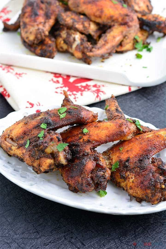 Jerk Chicken Wings - Small Tray (8-10 servings)