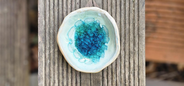 Petite coupelle cristallisée