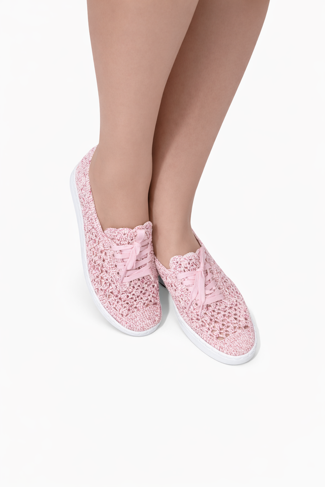 Chaussures crochetées pour femmes – Fait main, légères et élégantes