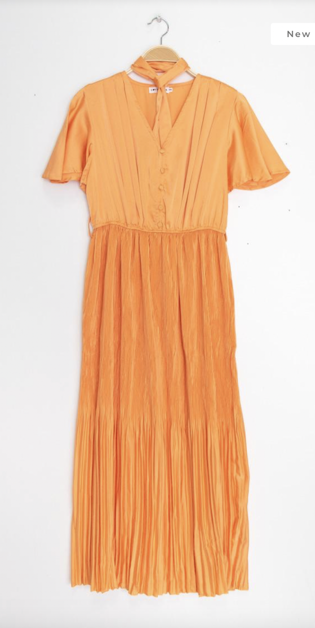 Abito anni 40 arancio 