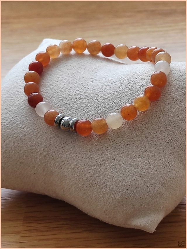 Bracelet Bétanie - Aventurine 6mm