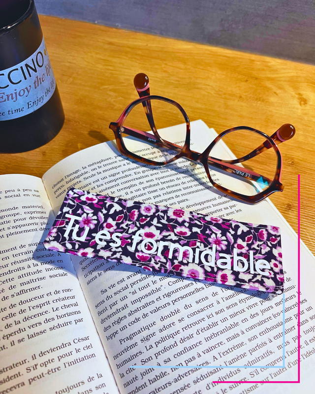 Marque-pages Booster - formidable