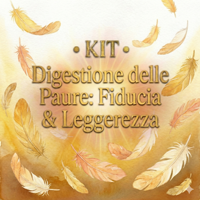 KIT • Digestione delle Paure: Fiducia &amp; Leggerezza