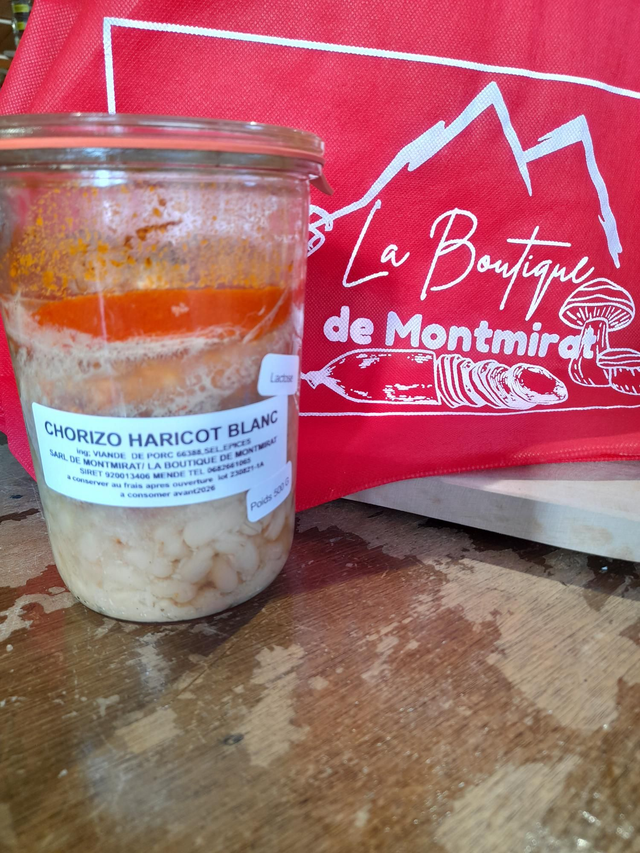 Chorizo haricots blanc