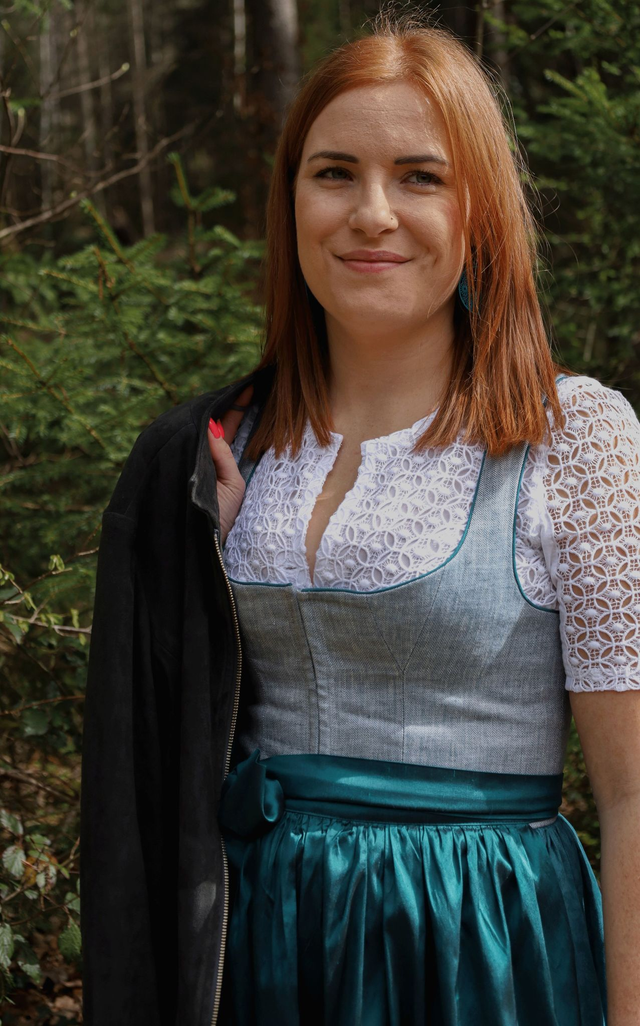 Dirndlkleid Petrol