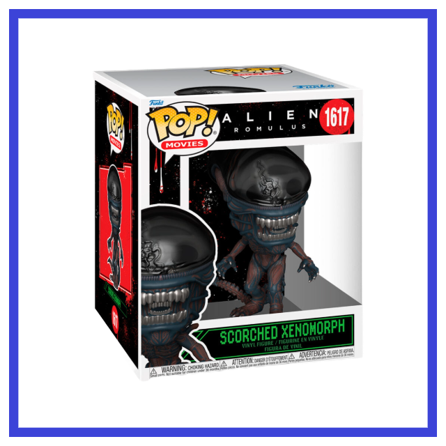 POP figure Super Alien Romulus Scorched Xenomorph #1617