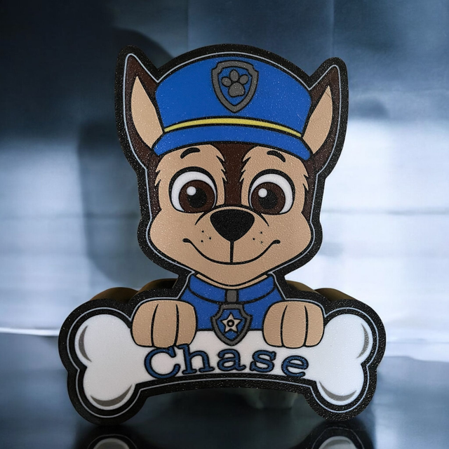 Lampe 3D Chase Pat’Patrouille LED - Pour les petits aventuriers !