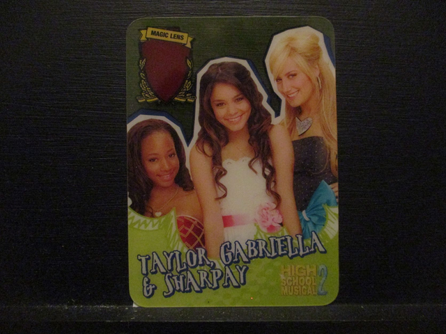 Taylor, Gabriella &amp; Sharpay - High School Musical 2 Special Screen Original Trading Card #SC12
