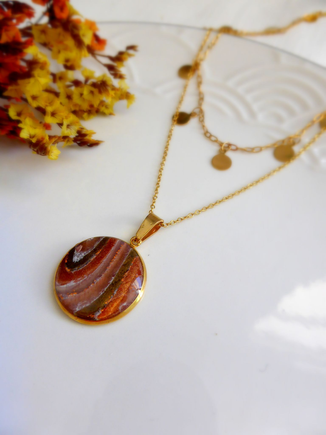 Collier - Terre Cannelle