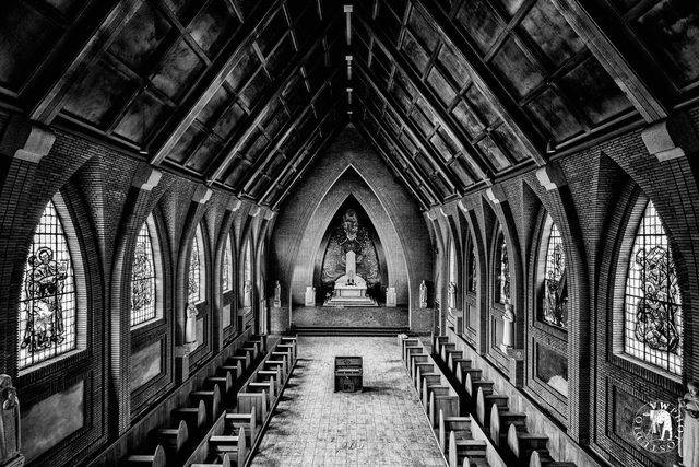 "Le couvent O." Tirage Fine Art sur Alu-Dibond 30x45cm