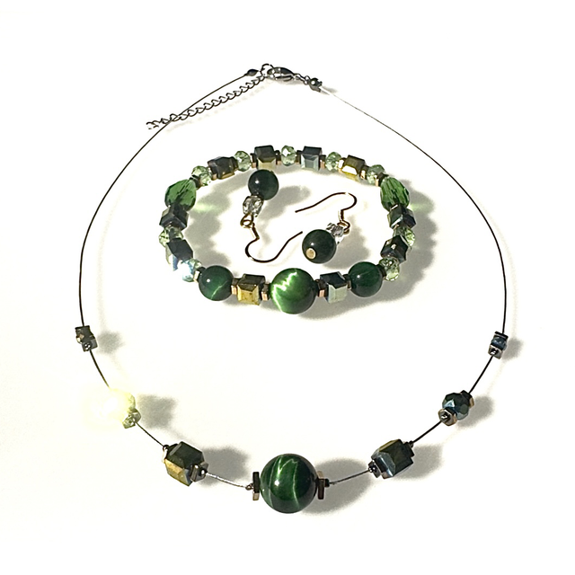 Parure 3 pièces Green Light 