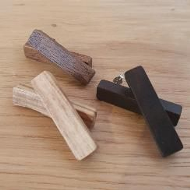 Ohrstecker länglich versch. 