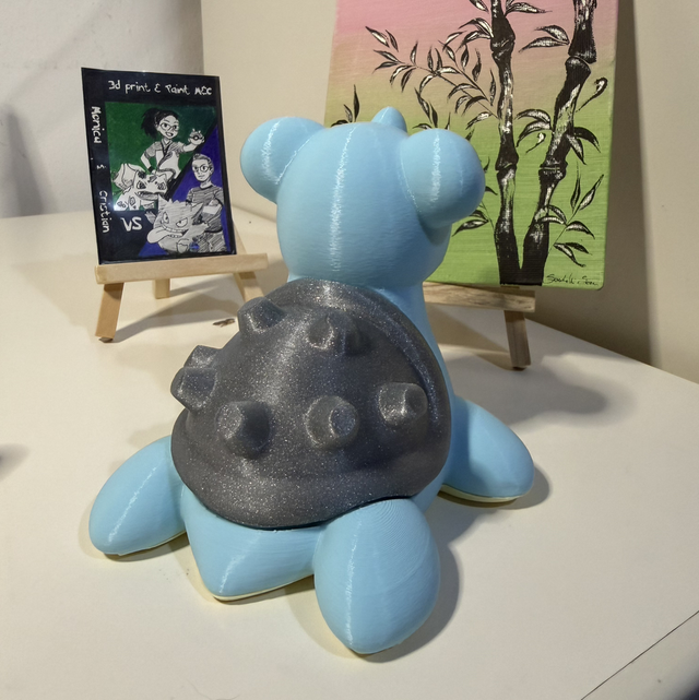 Fanart pla effetto multicolor o glitter