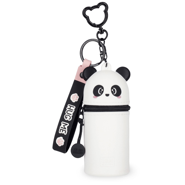 Portamonete con Portachiavi Panda - Mini Kawaii