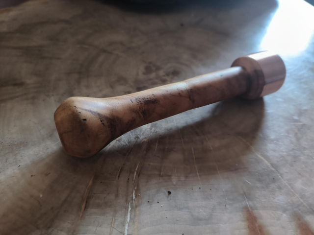 Maillet personnalisé sculpture 