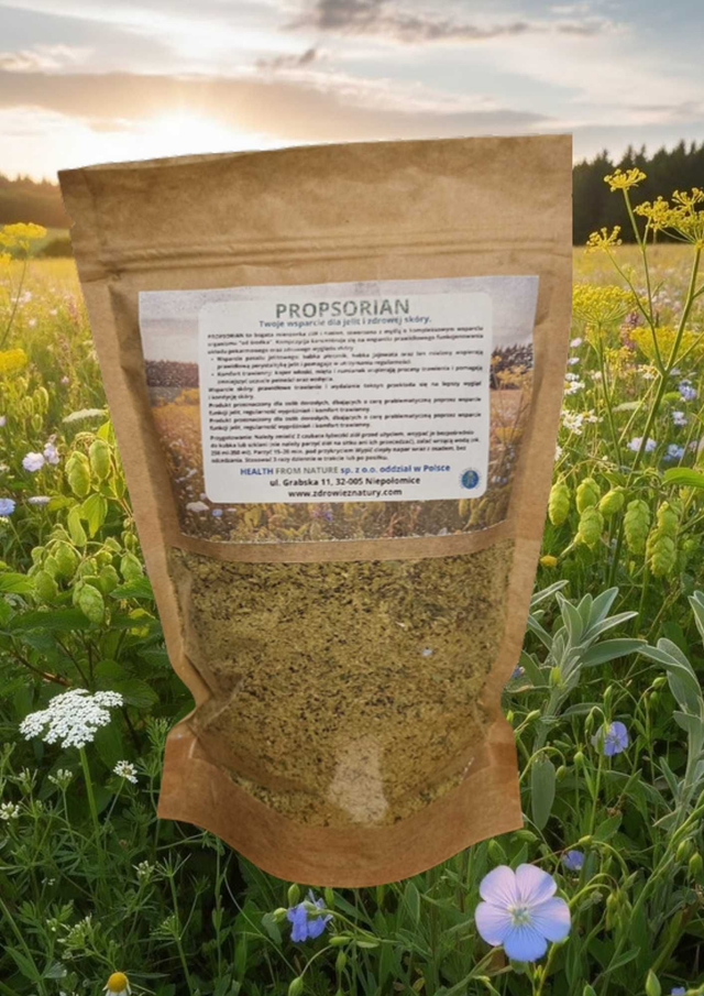 Propsorian - Twoje wsparcie dla jelit i zdrowej skóry.
