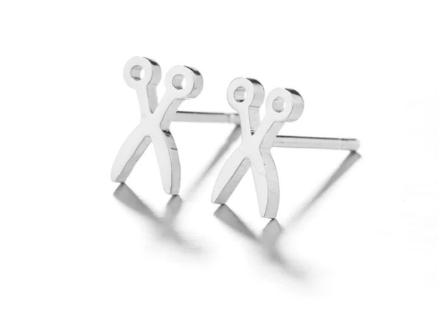 Scissor Stud Earrings