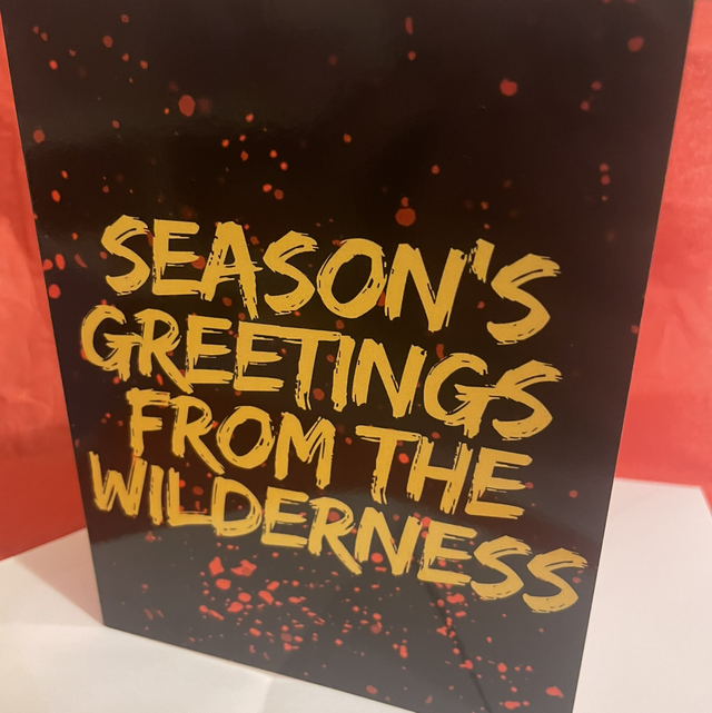 Yellowjackets christmas card 