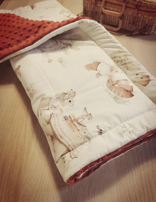 Couverture Bébé pique-nique 