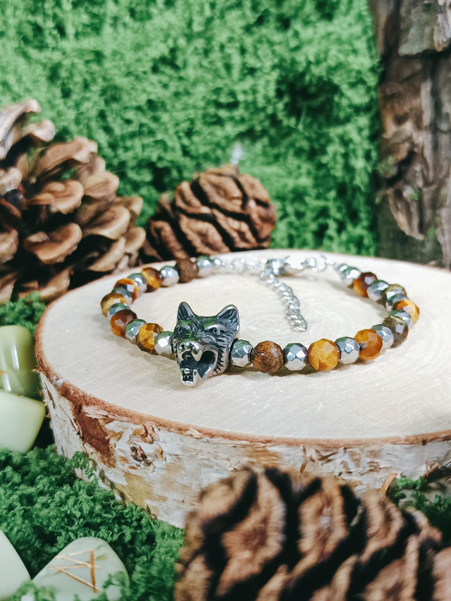 BRACELET - FENRIR (pièce unique)