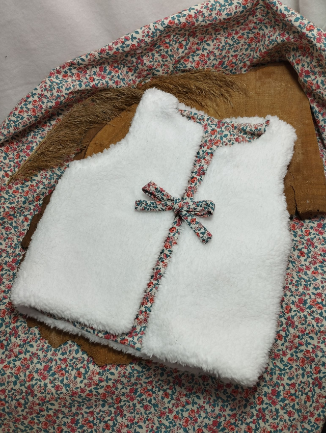 Gilet de berger enfant réversible