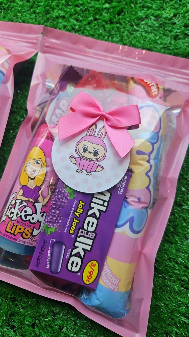 Labubu inspired treat pouch 