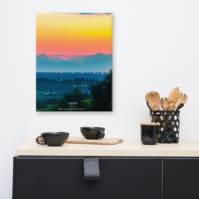  Canvas sunset peace 