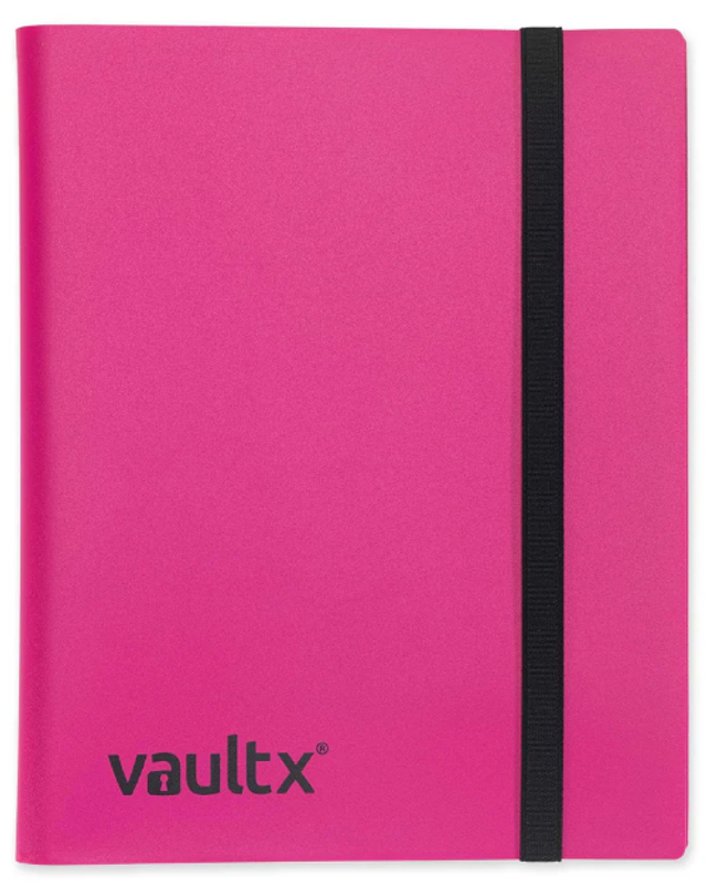 Vault X Binder - 9 Pocket Trading Card Album Folder- pink