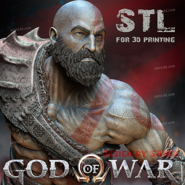 STATUE KRATOS GOD OF WAR série Gaming