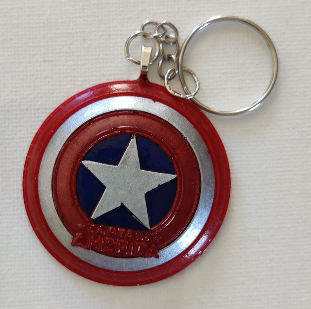 Porte-clés bouclier Captain America