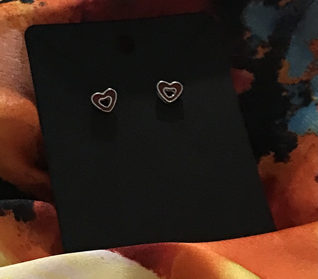 Children-Adult Studs -Red - CASER04