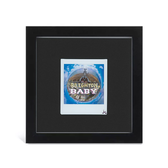 Framed Brighton, Baby! Instax Artwork