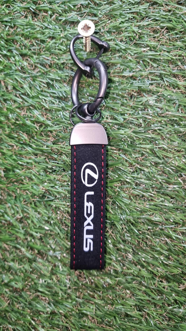 LEXUS KEYRING SEUDE