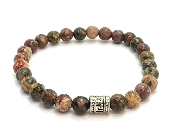 Bracelet Jaspe Tigre 6 mm