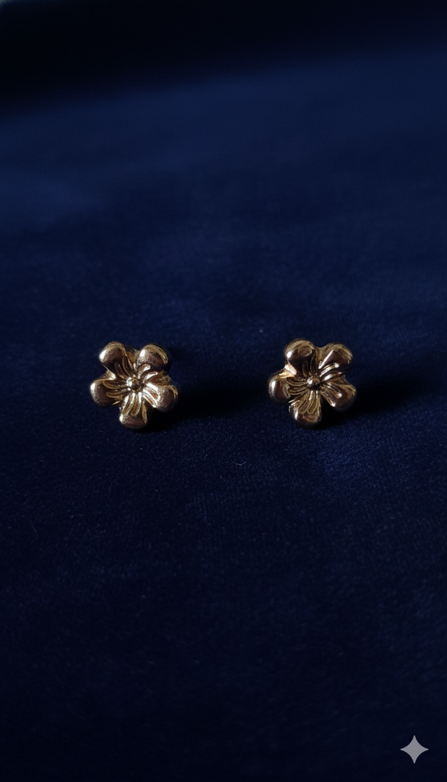 Boucles d'oreilles Fleur