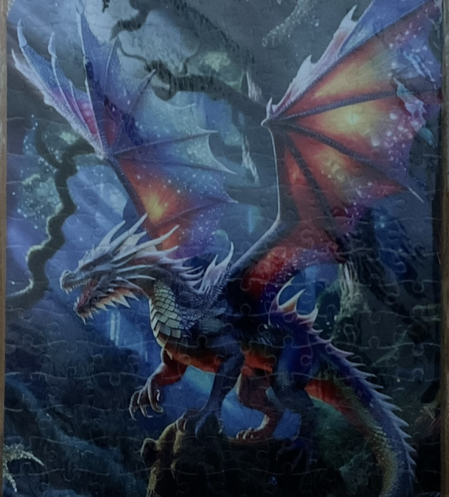 Dragon limited to 1 A3 200 piece jigsaw .