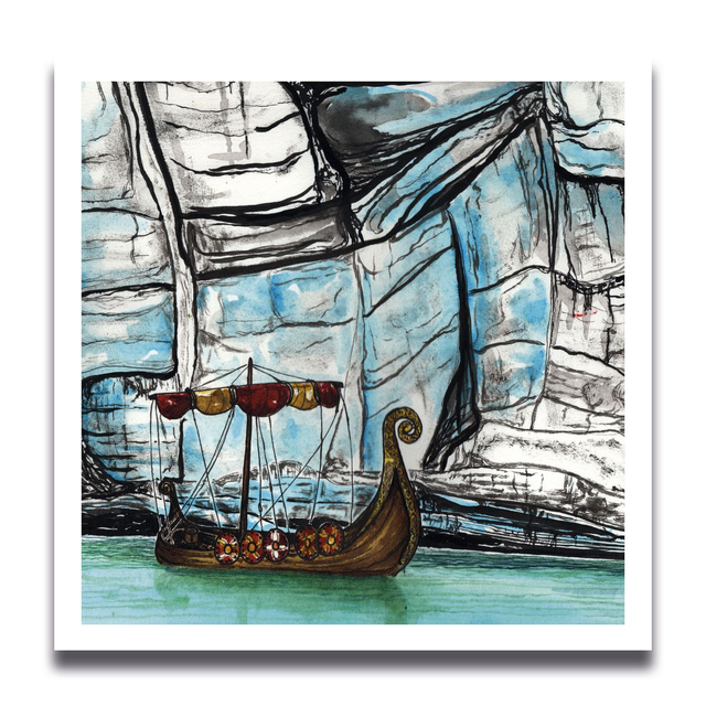 Carte Vikings 11 x 11 cm