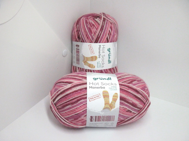 Pelote de fil à tricoter &quot;chaussettes&quot; 