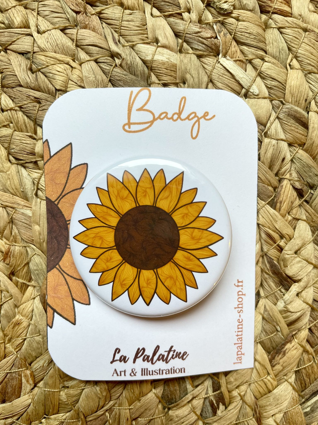 Badge Tournesol
