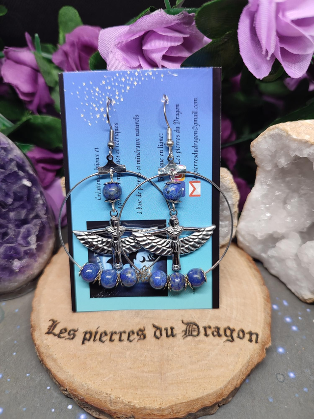 Boucles d'oreilles Belle d'Égypte