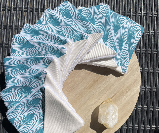 LOSANGES - 10 lingettes + 1 Panier