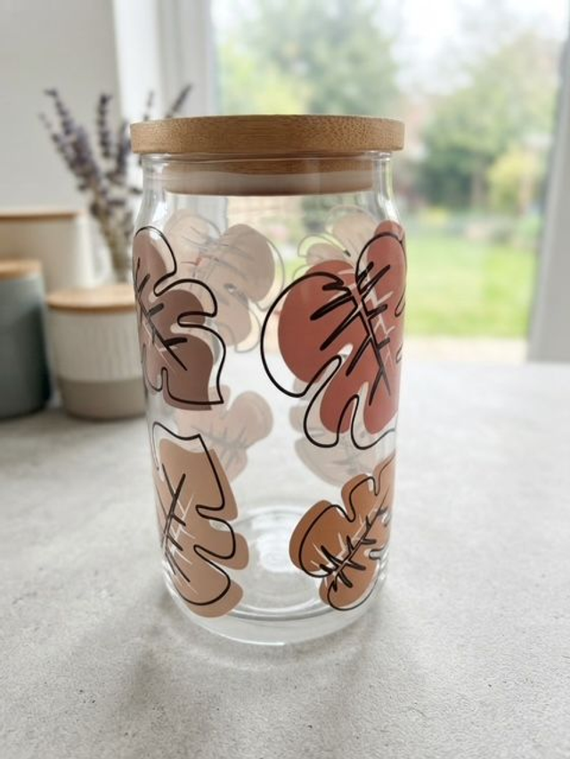 16oz Glass Cup